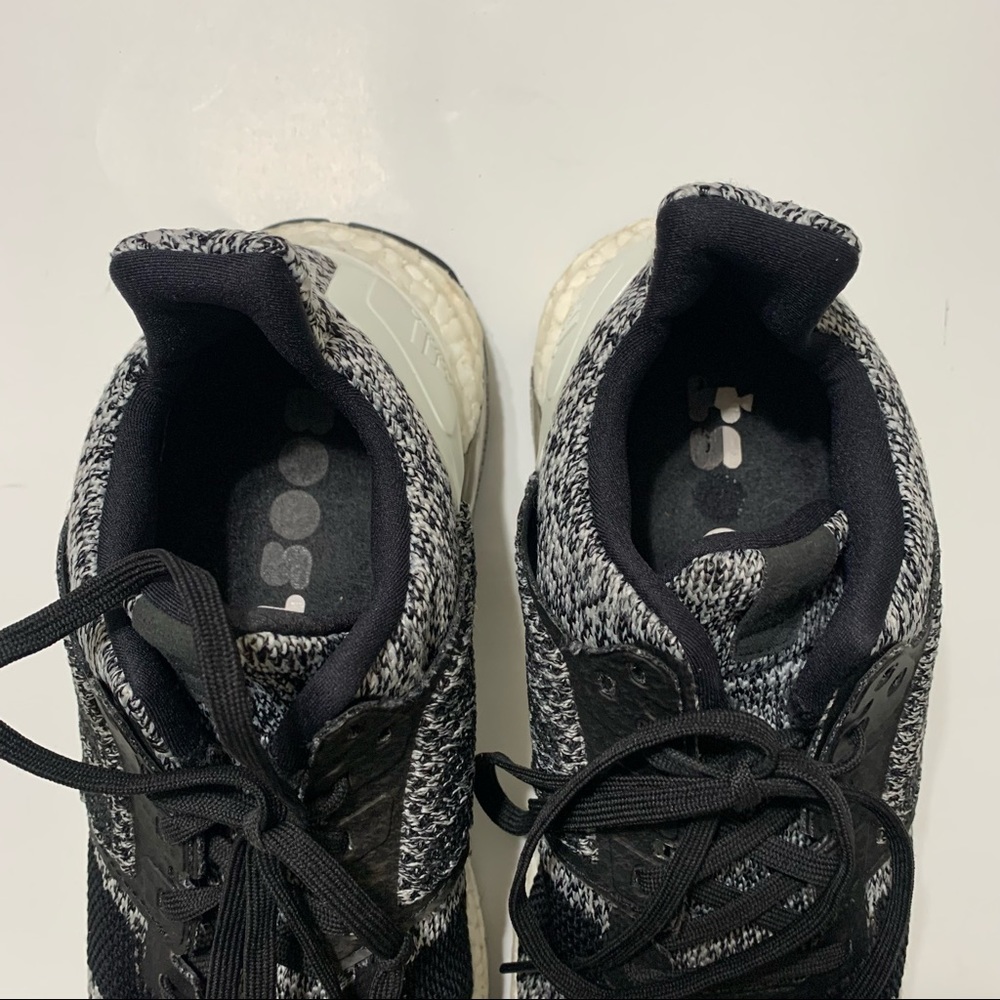 Adidas Ultra Boost ST Black White Oreo PrimeKnit Running CM8273 Men’s Size 7.5 - Picture 10 of 10